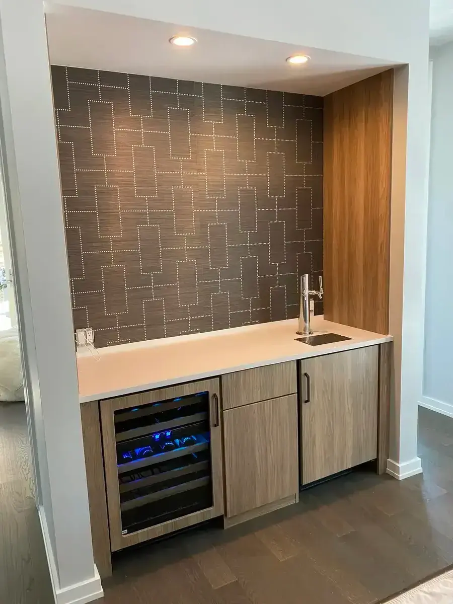 Custom Wine Bar Niche