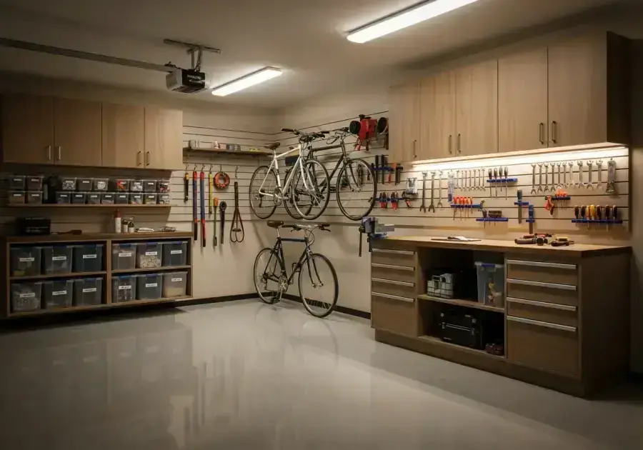 Garage Storage Wall